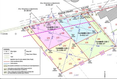 Terrain constructible - 848 m²