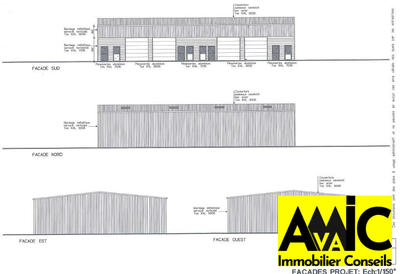 Local d'activités - 136 m² - 1 pièce
