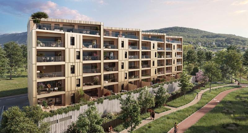 Appartement - 61 m² - 2 pièces