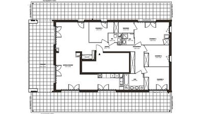 Appartement - 129 m² - 5 pièces