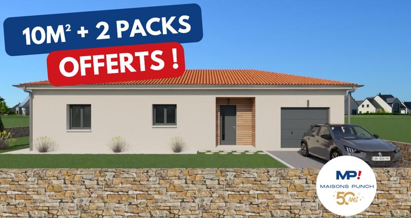 Maison - 90 m² - 4 pièces