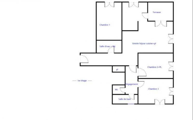 Appartement - 86 m² - 4 pièces