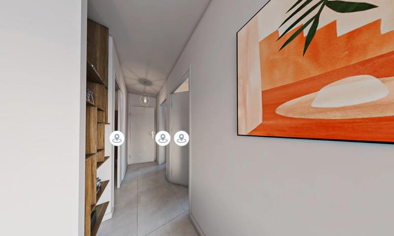 Appartement - 75 m² - 3 pièces