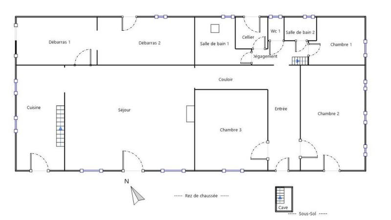 Maison - 210 m² - 5 pièces