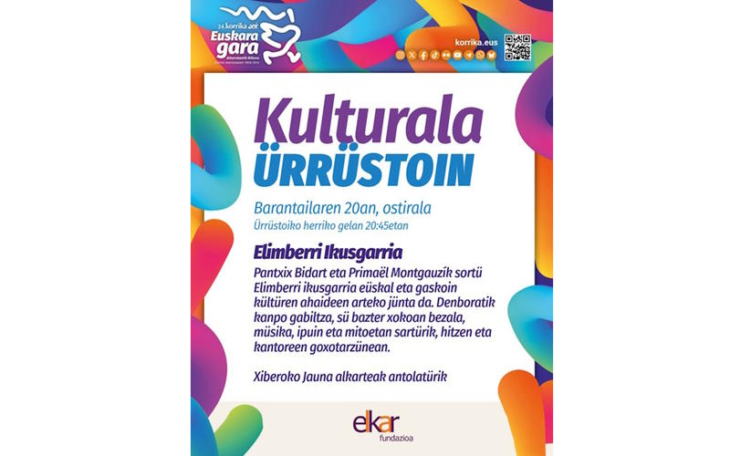 Korrika kültürala : spectacle Elimberri