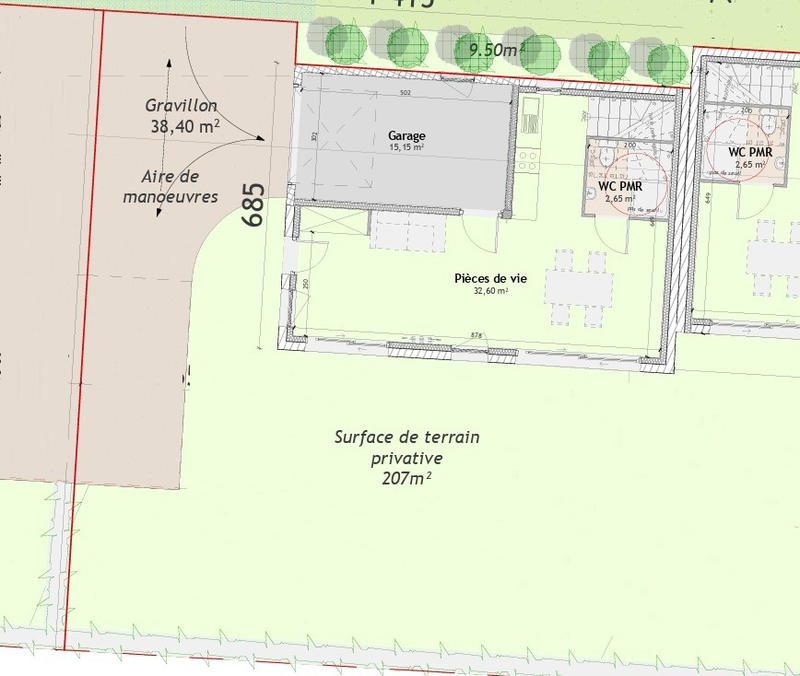 Maison - 84 m² - 4 pièces