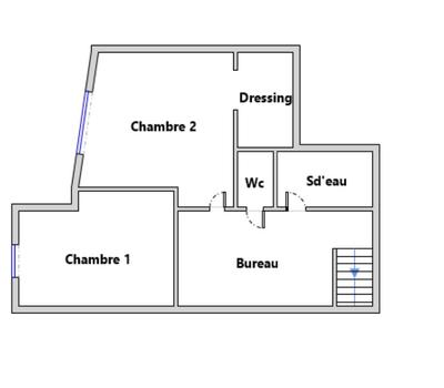 Appartement - 86 m² - 4 pièces