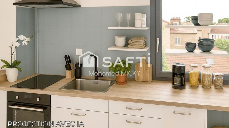 Appartement - 92 m² - 5 pièces