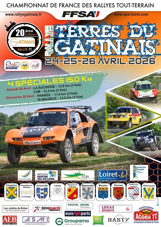 Rallye Tout Terrain Terres de Gâtinais