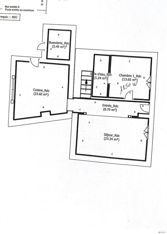 Maison de village - 130 m² - 4 pièces