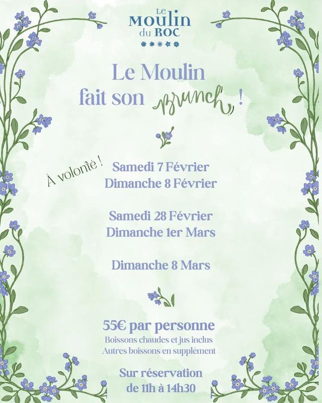 Le Moulin fait son brunch !