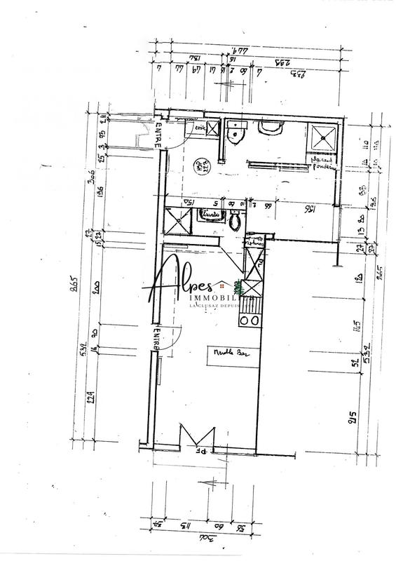 Appartement - 27 m² - 2 pièces