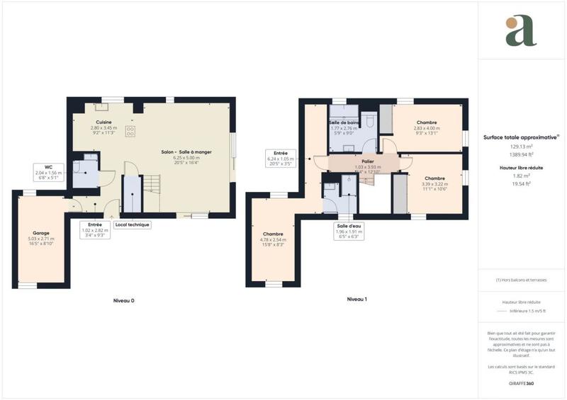 Maison ancienne - 111 m² - 4 pièces