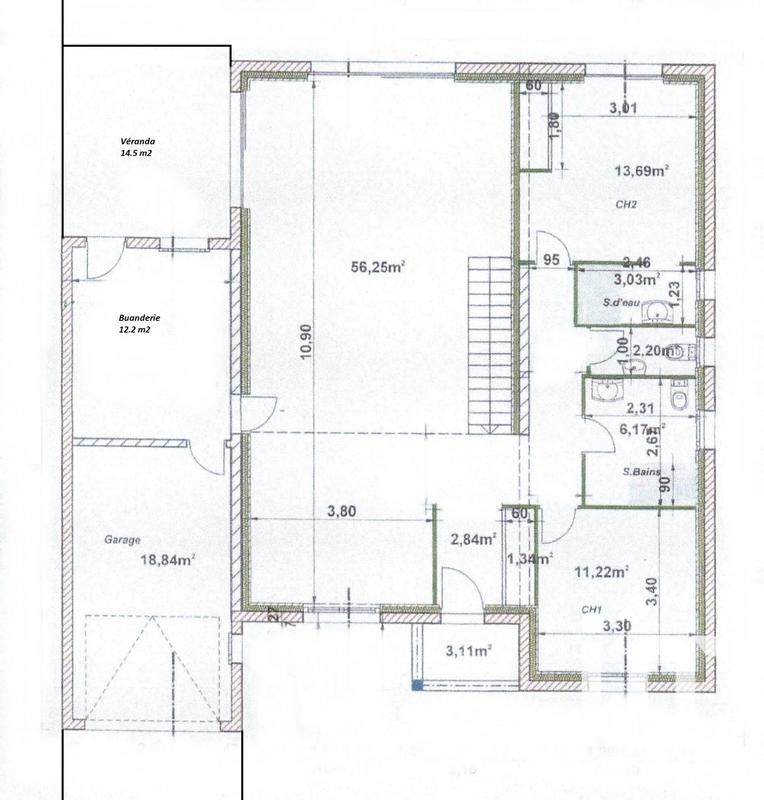 Maison - 135 m² - 6 pièces