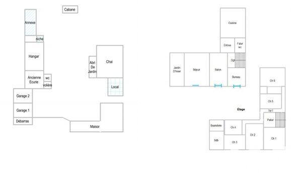 Ferme - 135 m² - 8 pièces
