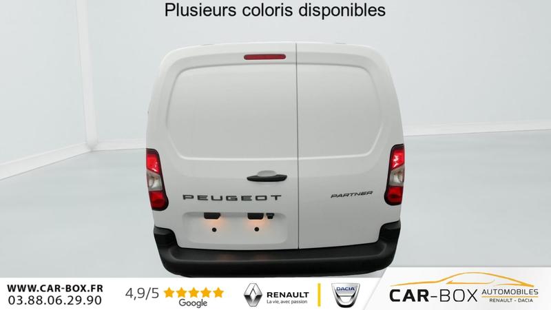 Peugeot Partner Fourgon m 650 Kg Bluehdi 100 s Bvm6