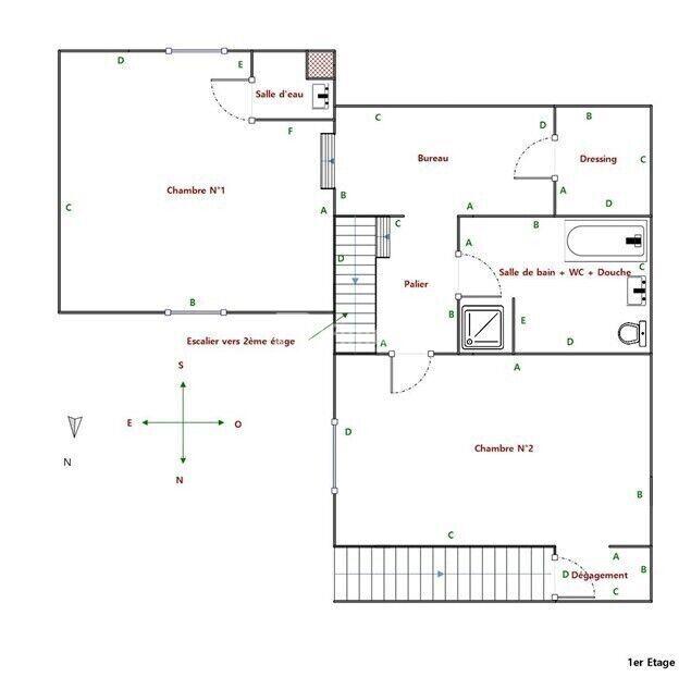 Maison - 143 m² - 6 pièces