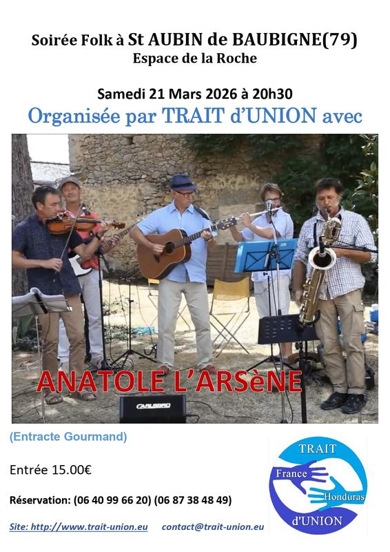 Concert - Anatole l'Arsène
