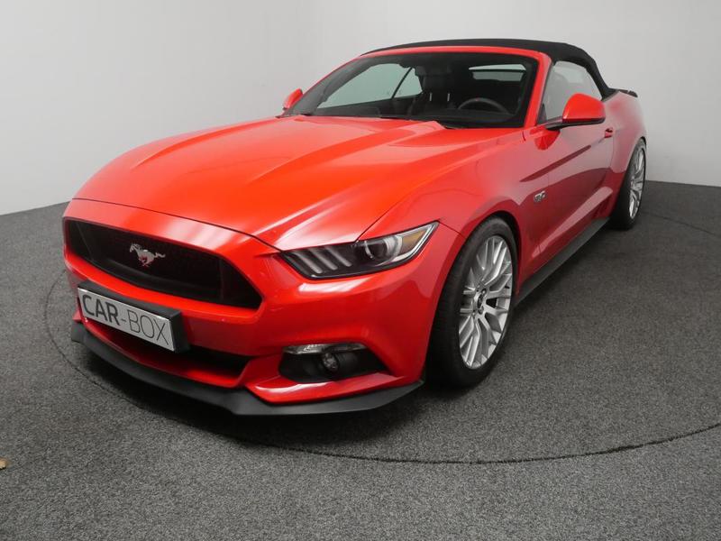 Ford Mustang Convertible 5.0 V8 Gt 421 Bva Pas de Malus -Cam-Sieges Chauffants &amp; Ventile-Gps-Demarrage Main Libre-Jantes