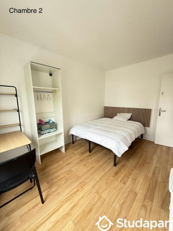 Chambre - 9 m² - 1 pièce