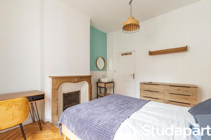 Chambre - 14 m² - 1 pièce