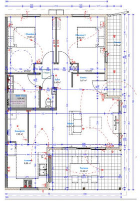 Villa - 68 m² - 3 pièces
