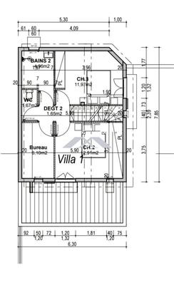 Villa - 91 m² - 4 pièces