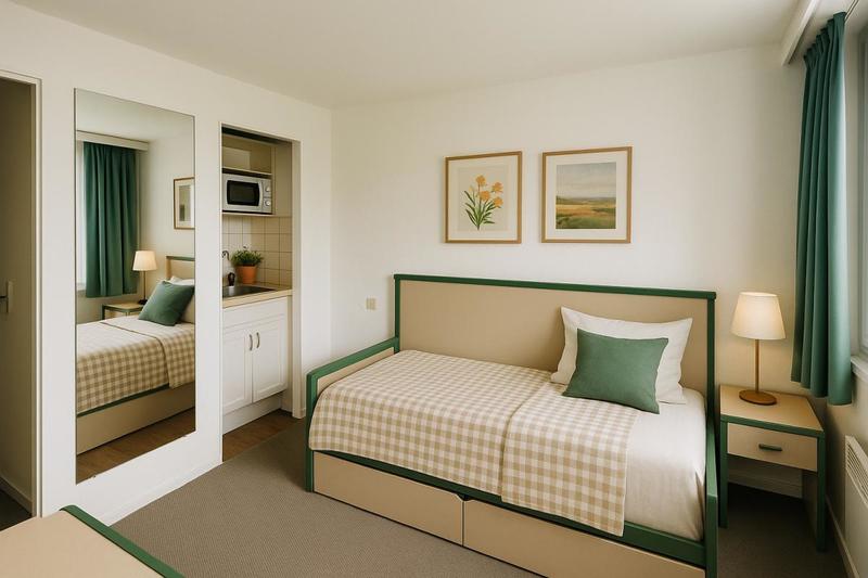 Chambre - 12 m² - 1 pièce