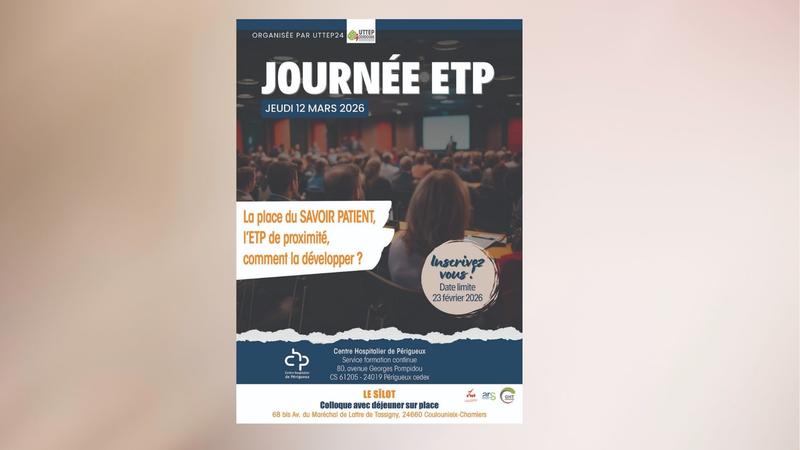 Conférence Éducation thérapeutique des patients