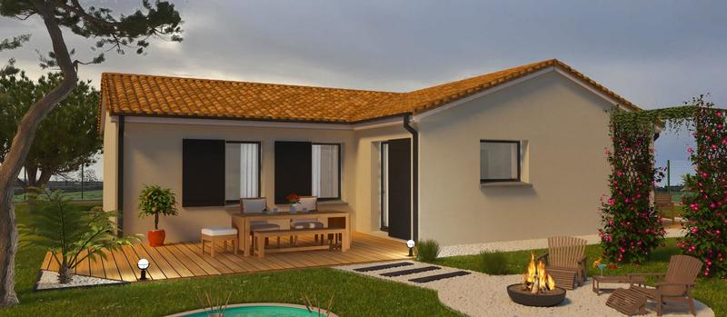 Maison - 80 m² - 4 pièces