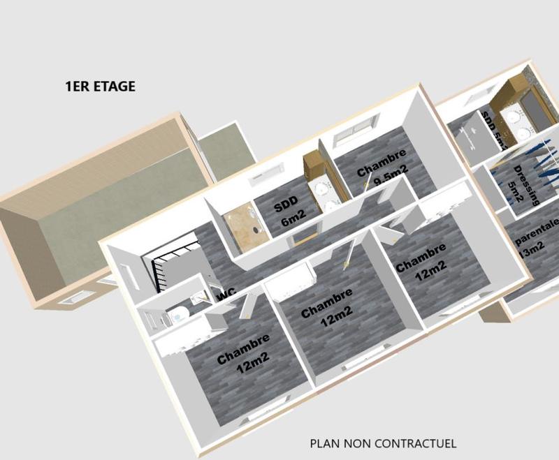 Maison - 150 m² - 6 pièces