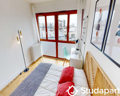 Chambre - 90 m² - 1 pièce