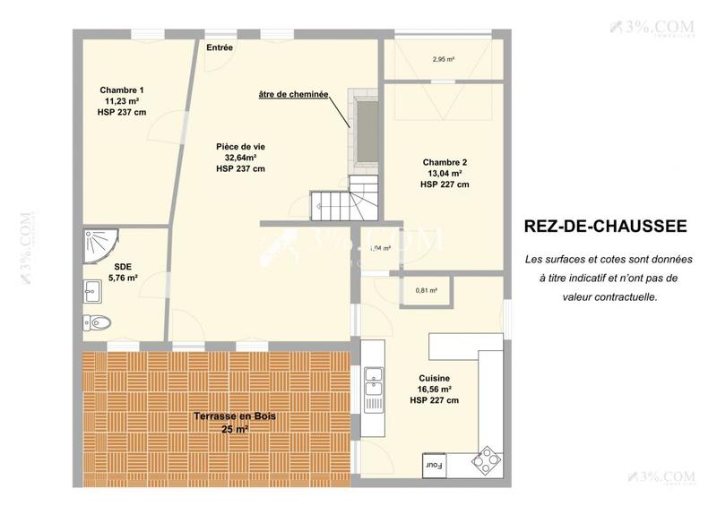 Maison - 110 m² - 5 pièces