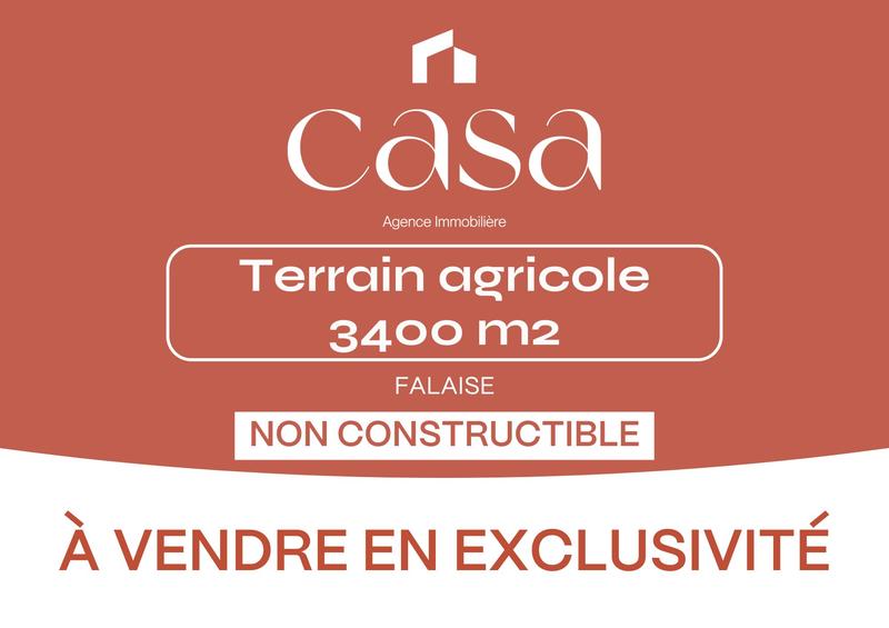 Terrain agricole - 3 466 m²