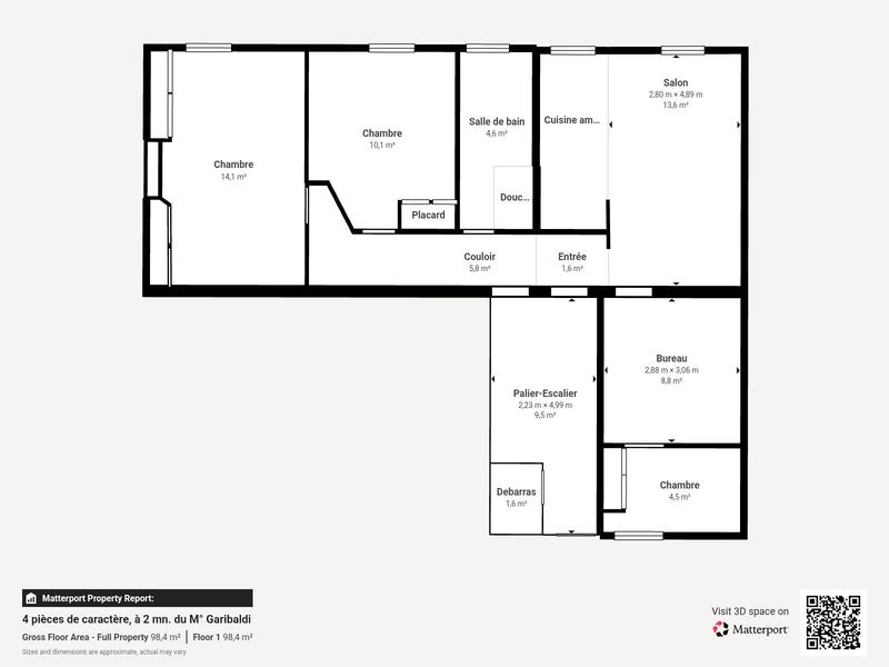 Appartement - 73 m² - 4 pièces