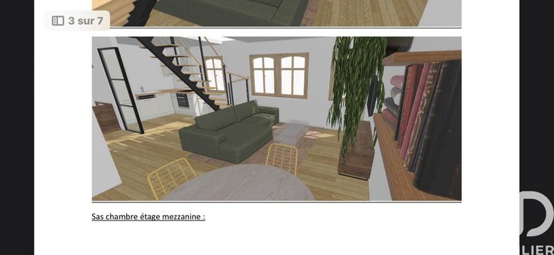 Appartement - 50 m² - 1 pièce