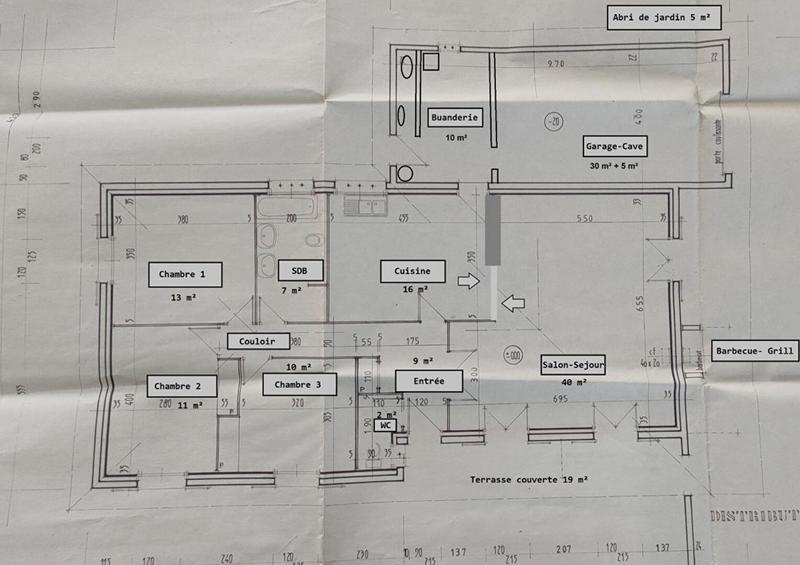 Maison - 120 m² - 5 pièces