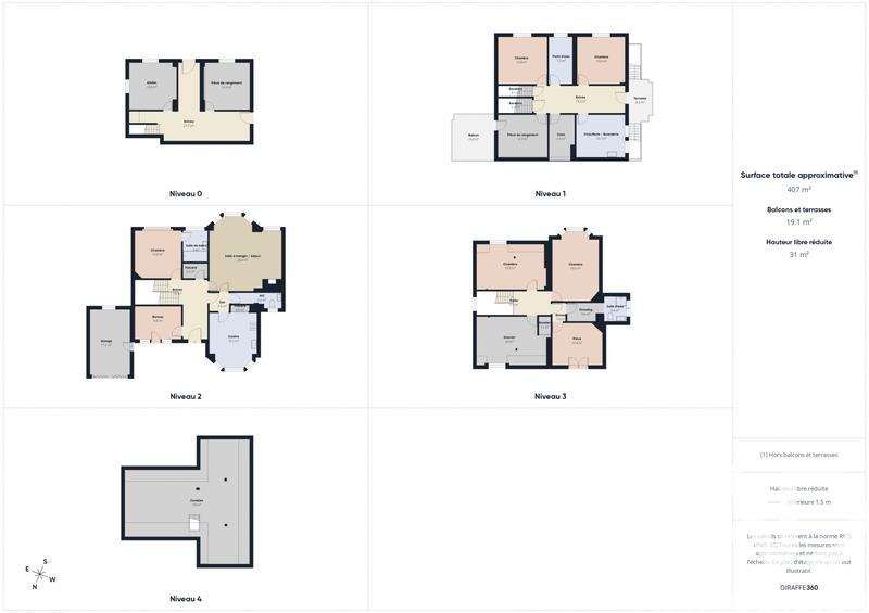 Maison - 209 m² - 9 pièces