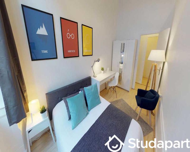 Chambre - 27 m² - 1 pièce