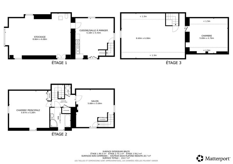 Maison - 170 m² - 6 pièces