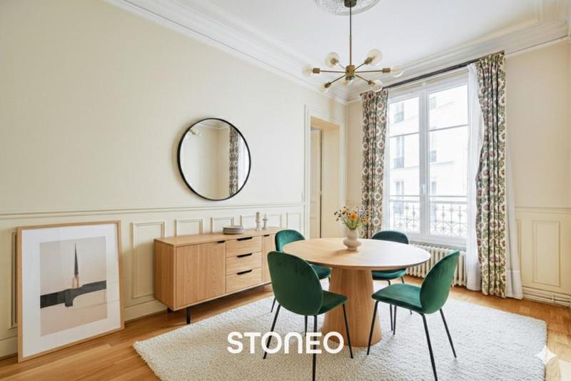 Appartement ancien - 45 m² - 3 pièces