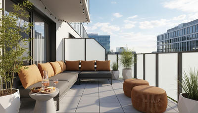 Appartement - 61 m² - 3 pièces