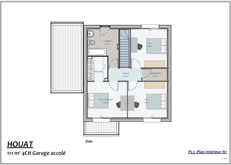 Maison - 111 m² - 5 pièces