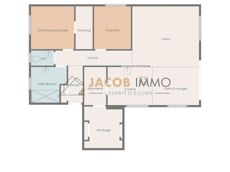 Maison - 94 m² - 4 pièces