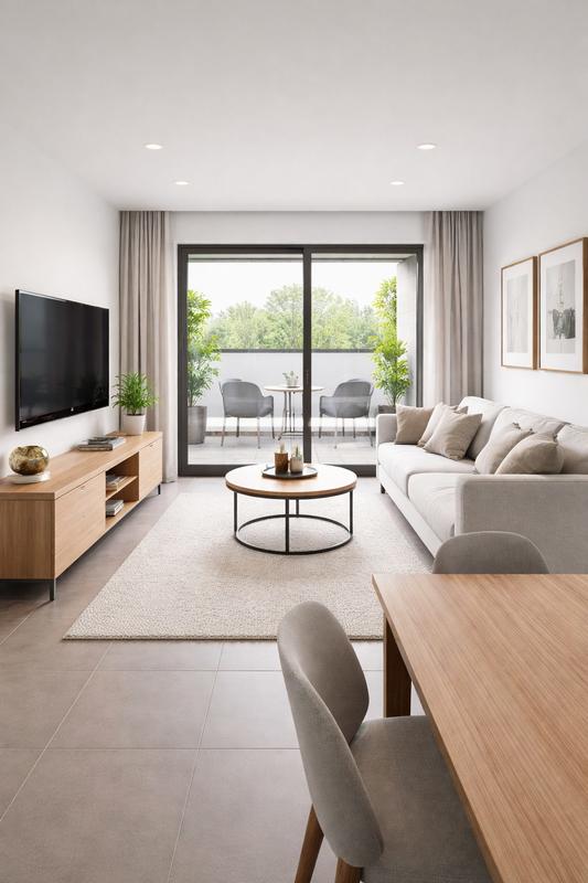 Appartement - 47 m² - 2 pièces