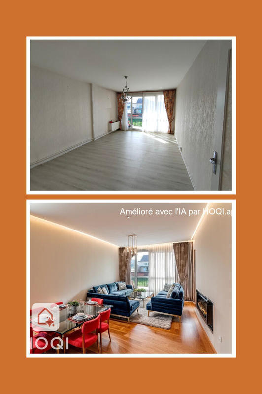 Appartement - 80 m² - 4 pièces