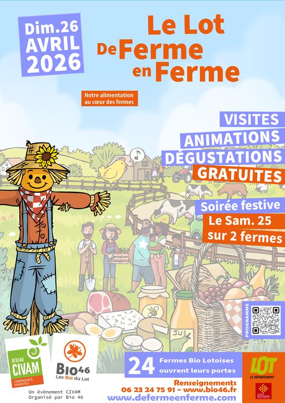 Le Lot de ferme en ferme : le biquette Club