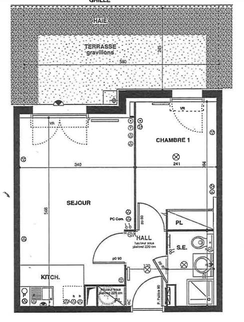 Appartement - 33 m² - 2 pièces