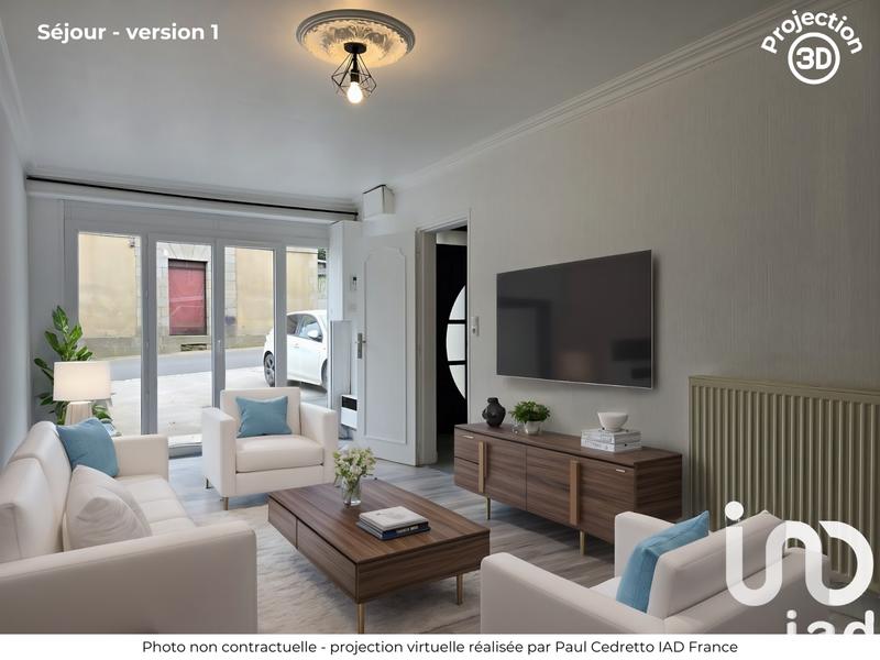 Maison - 93 m² - 5 pièces