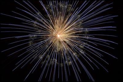 Feux d'artifices du Nouvel An